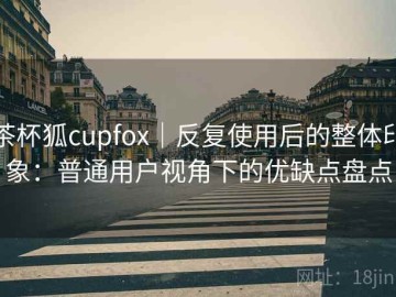 茶杯狐cupfox｜反复使用后的整体印象：普通用户视角下的优缺点盘点