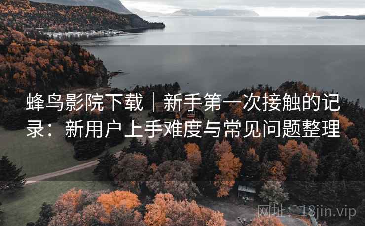 蜂鸟影院下载｜新手第一次接触的记录：新用户上手难度与常见问题整理