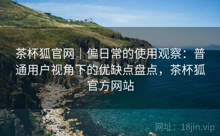茶杯狐官网|偏日常的使用观察:普通用户视角下的优缺点盘点,茶杯狐官方网站 茶杯狐官网|偏日常的使用观察:普通用户视角下的优缺点盘点,茶杯狐官方网站